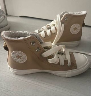 Converse Beige Talla 36 Forradas nuevas