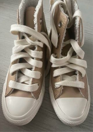 Converse Beige Talla 36 Forradas nuevas