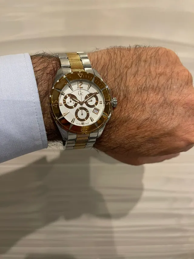 GC Cuarzo 40mm Oro/Plata