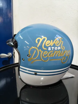 Casco Moto Shiro Talla S Never Stop Dreaming