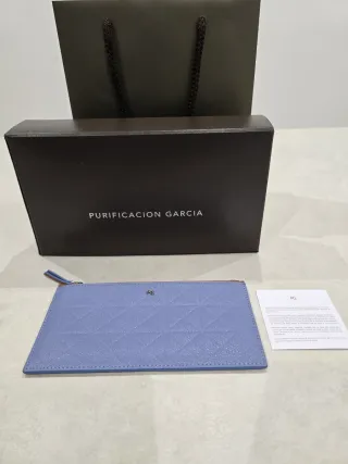 Cartera Purificación García Piel Auténtica