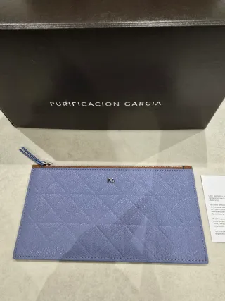 Cartera Purificación García Piel Auténtica