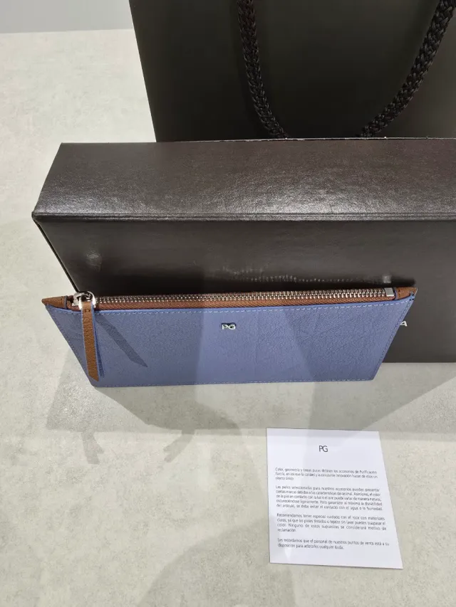 Cartera Purificación García Piel Auténtica