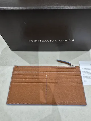 Cartera Purificación García Piel Auténtica