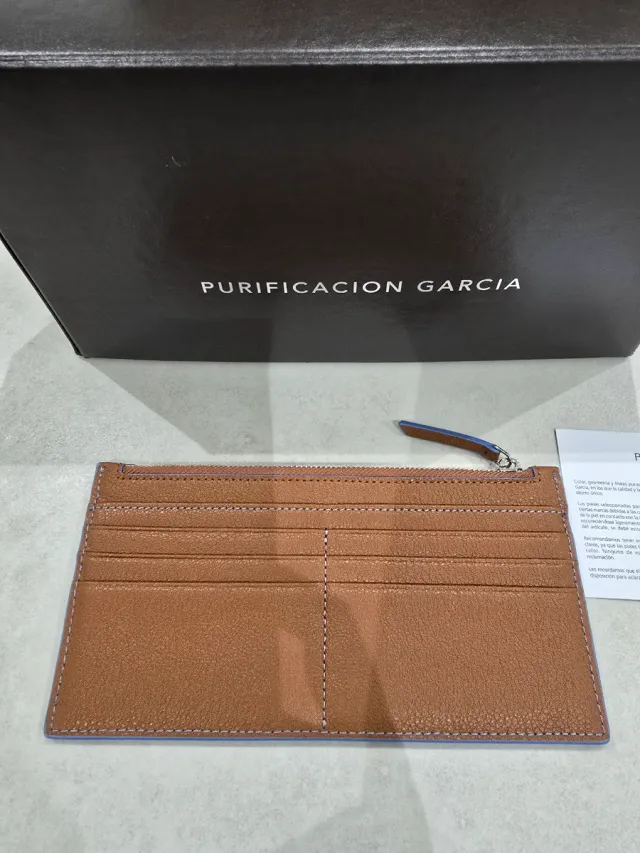 Cartera Purificación García Piel Auténtica