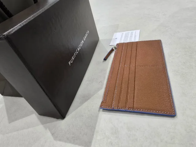 Cartera Purificación García Piel Auténtica