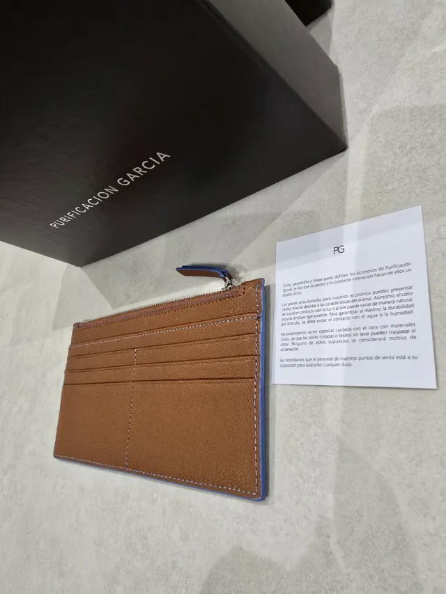 Cartera Purificación García Piel Auténtica