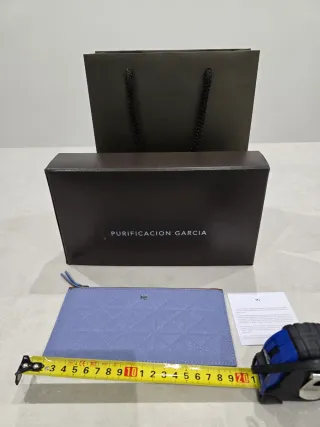 Cartera Purificación García Piel Auténtica