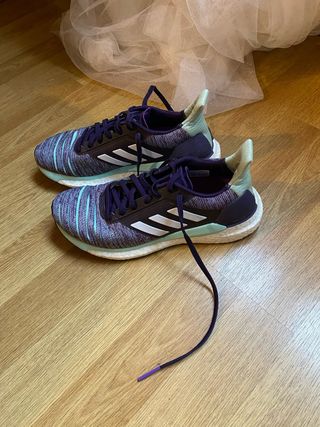 Adidas Boost Glide Morado/Turquesa