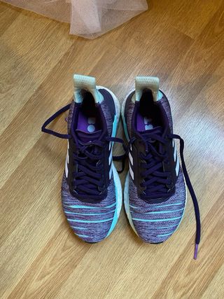 Adidas Boost Glide Morado/Turquesa