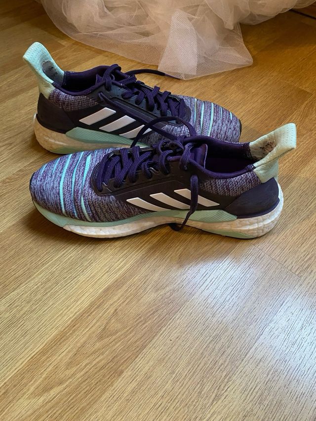 Adidas Boost Glide Morado/Turquesa