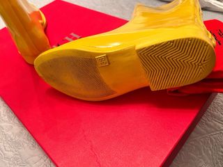 Botas de Agua Amarillas Carolina Herrera