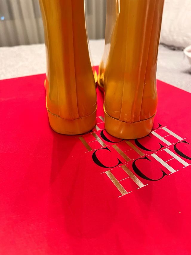 Botas de Agua Amarillas Carolina Herrera