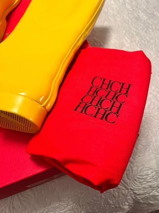 Botas de Agua Amarillas Carolina Herrera