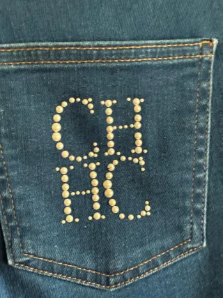 Pantalón vaquero mujer Carolina Herrera azul