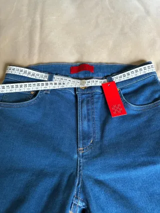 Pantalón vaquero mujer Carolina Herrera azul