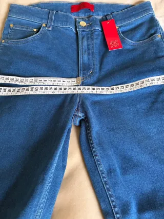 Pantalón vaquero mujer Carolina Herrera azul