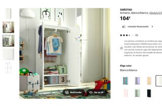 2 armadi bianchi Ikea