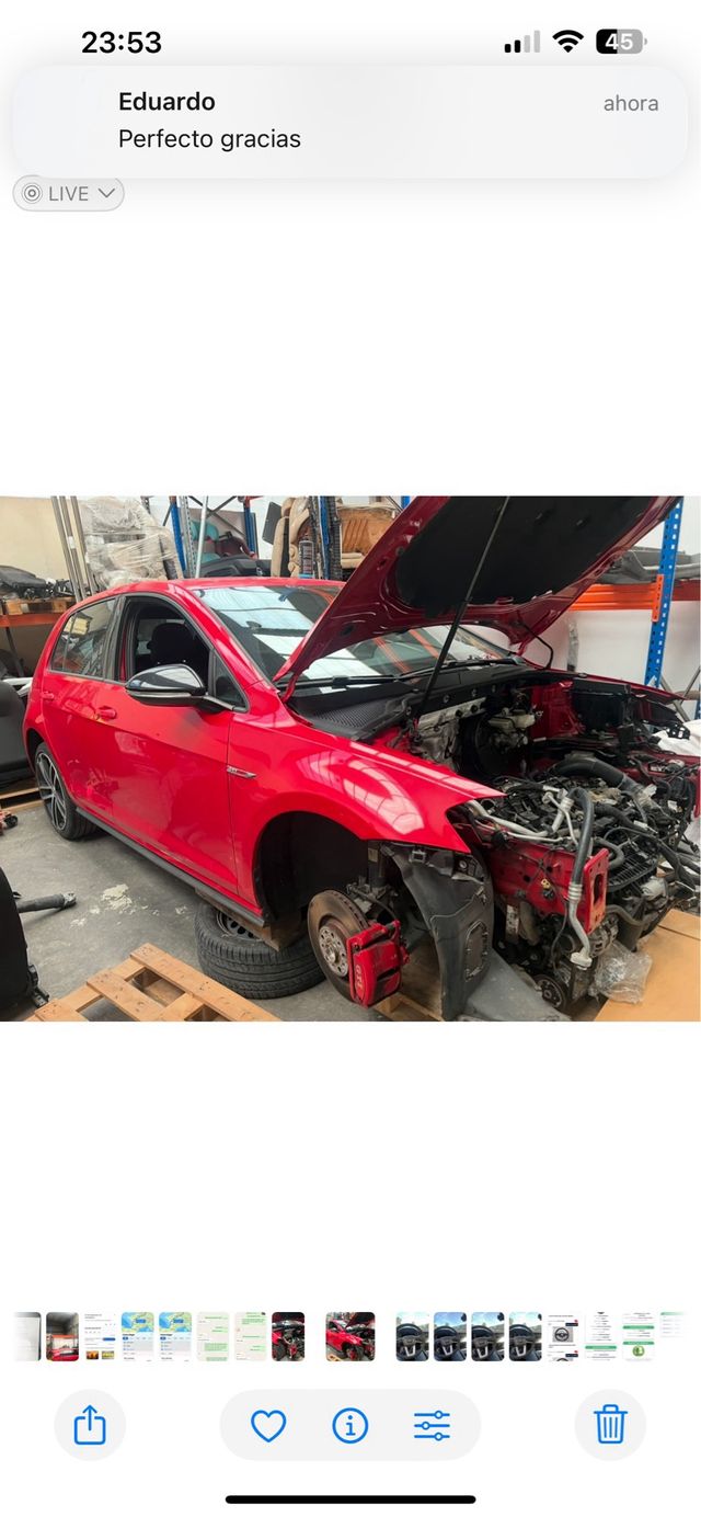 Puerta Delantera Izquierda VW Golf VII GTI