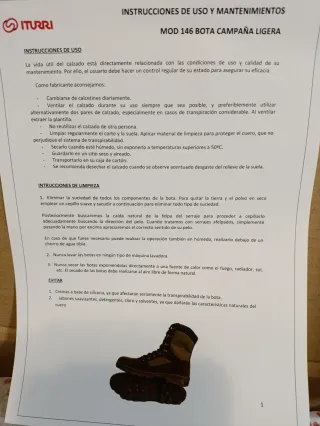 Bota Militar Iturri Marrón