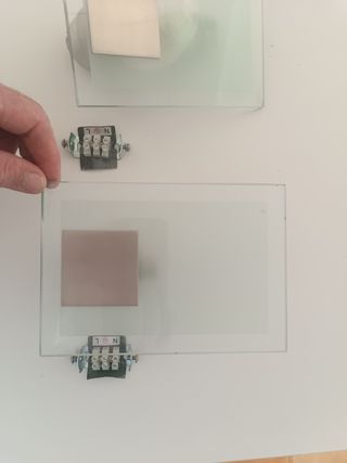 Apliques de pared cristal y metal