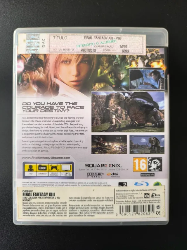 Final Fantasy XIII PS3