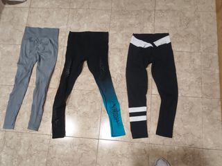 Lote Leggings deportivos talla S-M