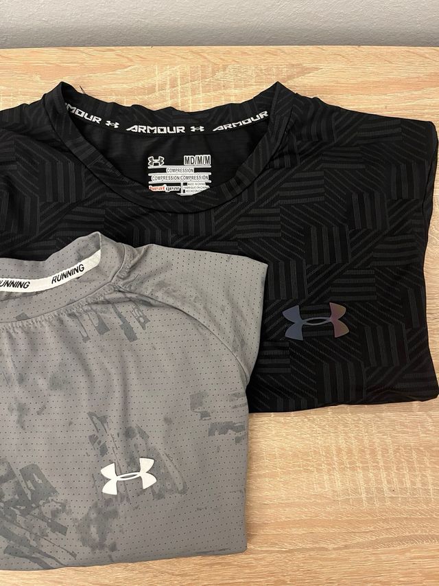 2 Camisetas Under Armour Talla M