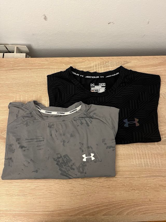 2 Camisetas Under Armour Talla M
