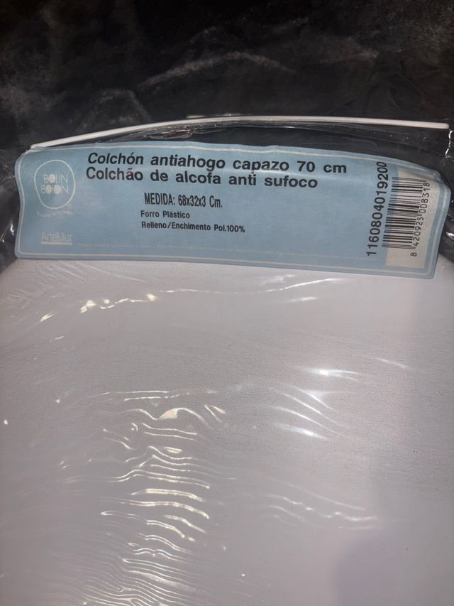 Colchón antiahogo capazo 70 cm