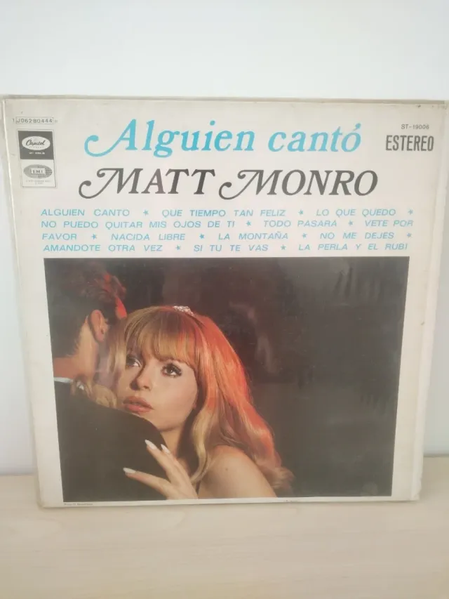Vinilo Alguien Cantó - Matt Monro