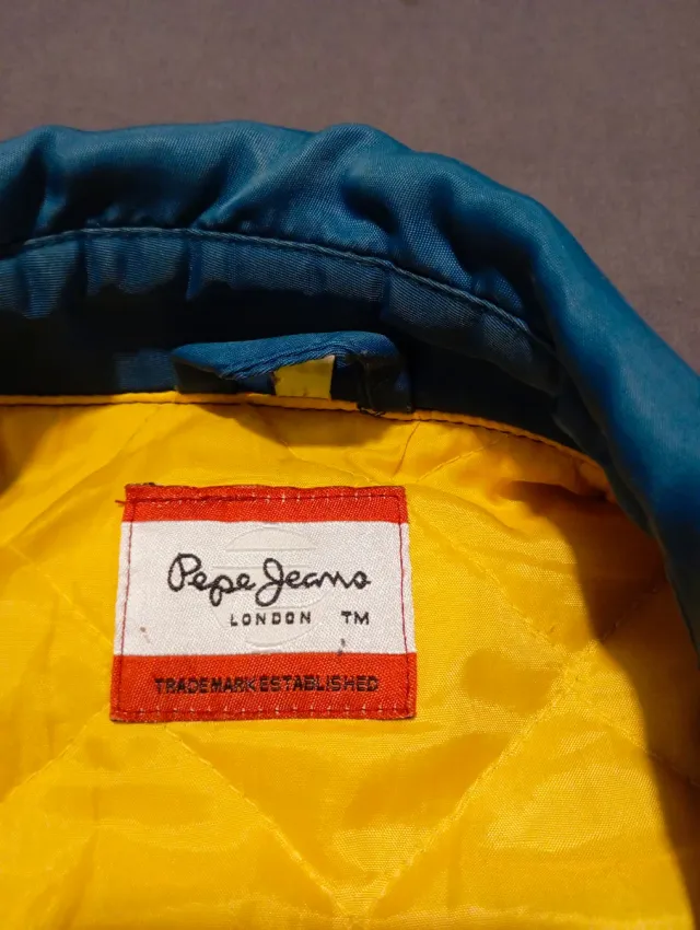 Chaqueta Pepe Jeans Talla M Turquesa original