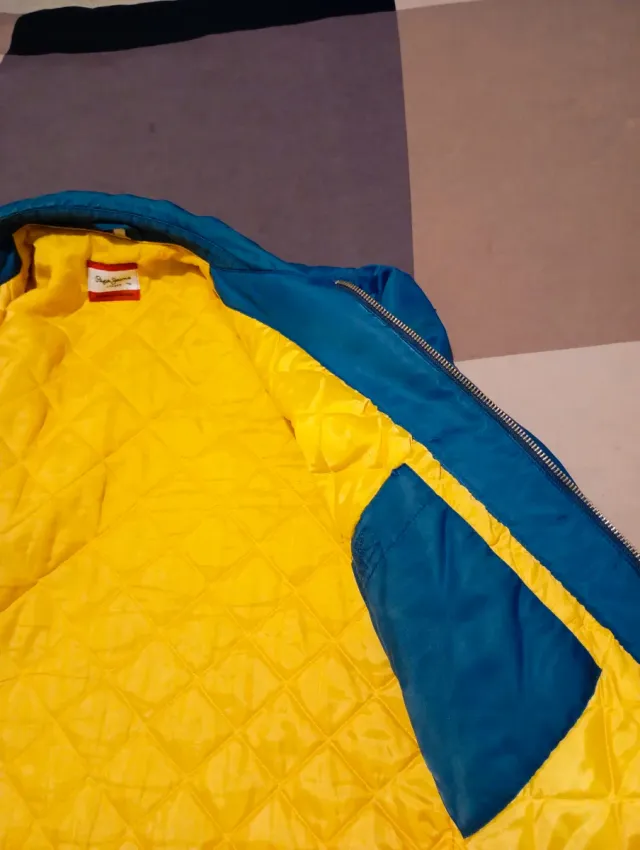 Chaqueta Pepe Jeans Talla M Turquesa original