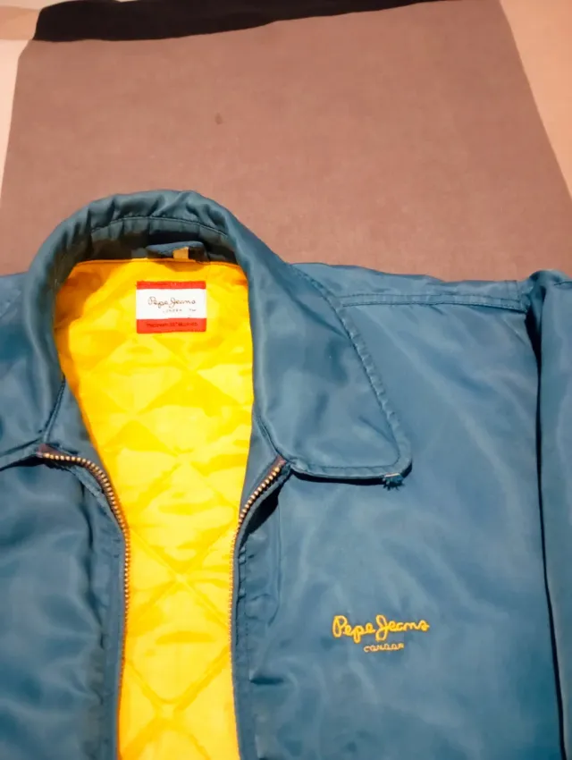 Chaqueta Pepe Jeans Talla M Turquesa original