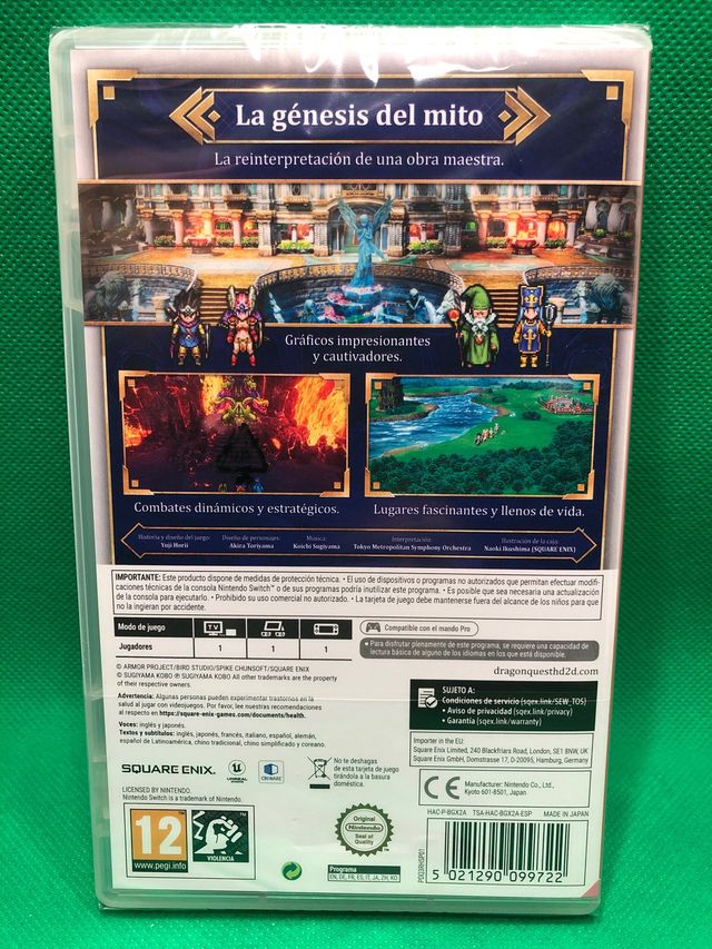 Dragon Quest III HD-2D Remake Switch NUEVO