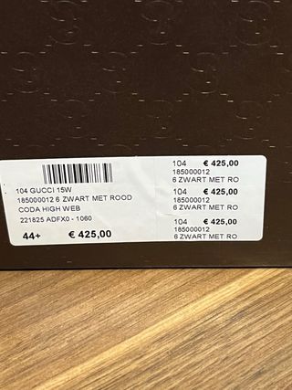 Botas Gucci Hombre Negras