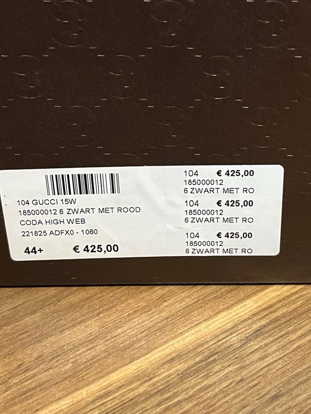 Botas Gucci Hombre Negras