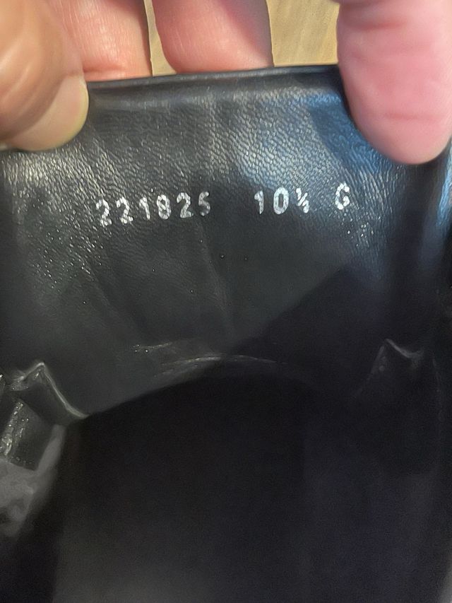 Botas Gucci Hombre Negras