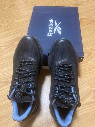 Zapatillas Trail Reebok Negras y Azules gorotex