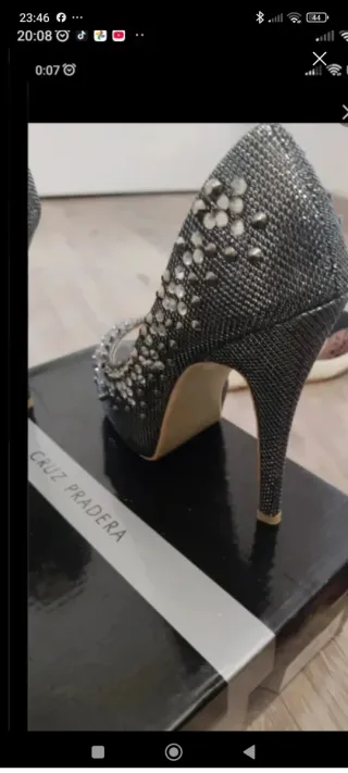 Zapatos de fiesta negros talla 35