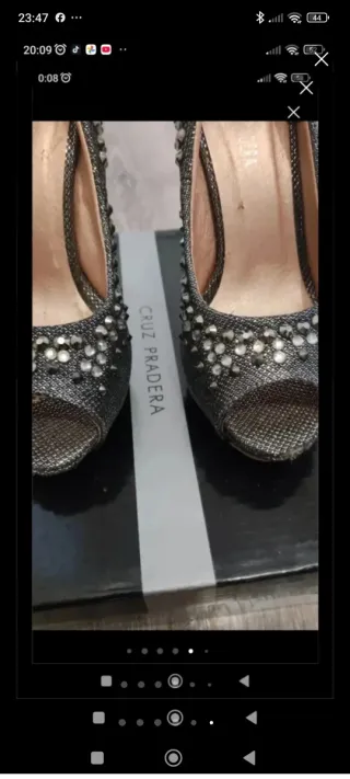 Zapatos de fiesta negros talla 35