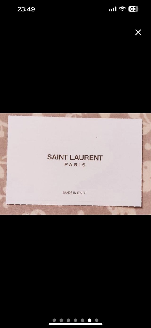 Bolso Saint Laurent Gris Marengo