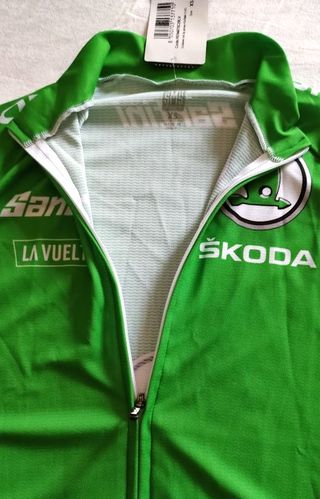 Santini Karma Evo maglia ciclismo verde
