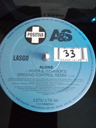 LASGO - ALONE - VINILO REMEMBER