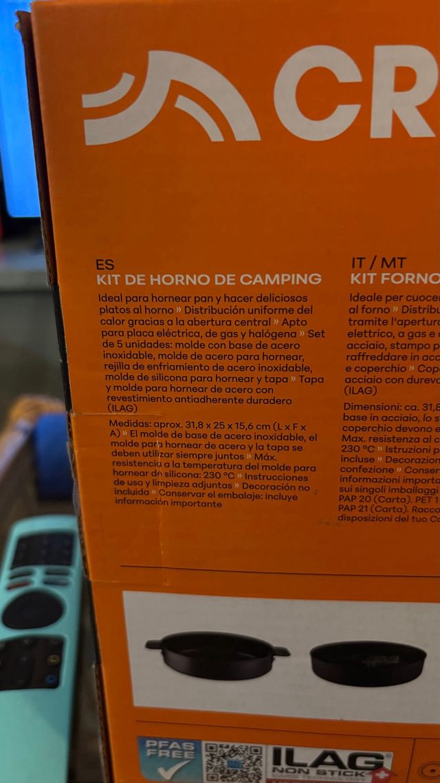 Kit Horno Camping CRIVIT Nuevo