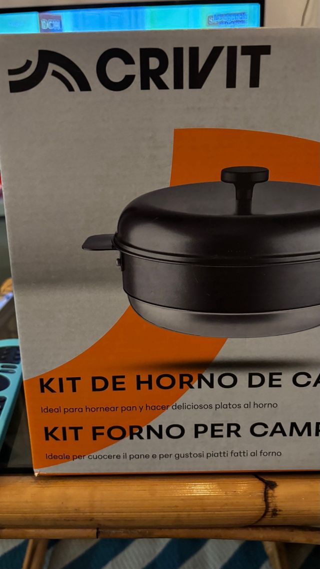 Kit Horno Camping CRIVIT Nuevo