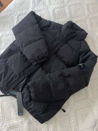 Abrigo Stone Island Negro