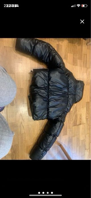 Chaqueta Zara acolchada efecto piel