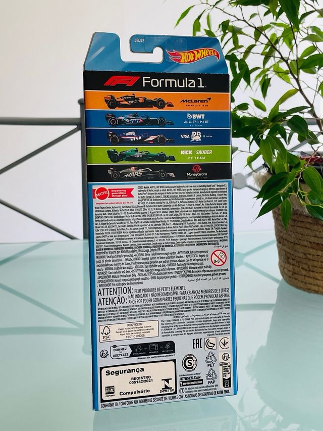 Hot Wheels F1 Pack 5