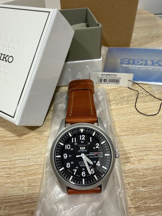 Reloj Seiko SNZG15J1 Automático